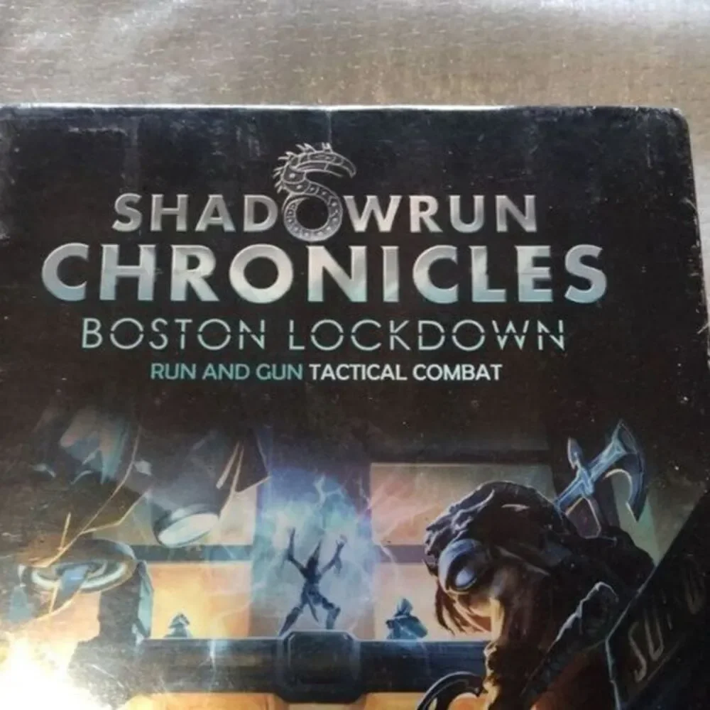 Shadowrun Chronicles Boston Lockdown PC Game‎ New Sealed Action